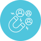 Lead management icono